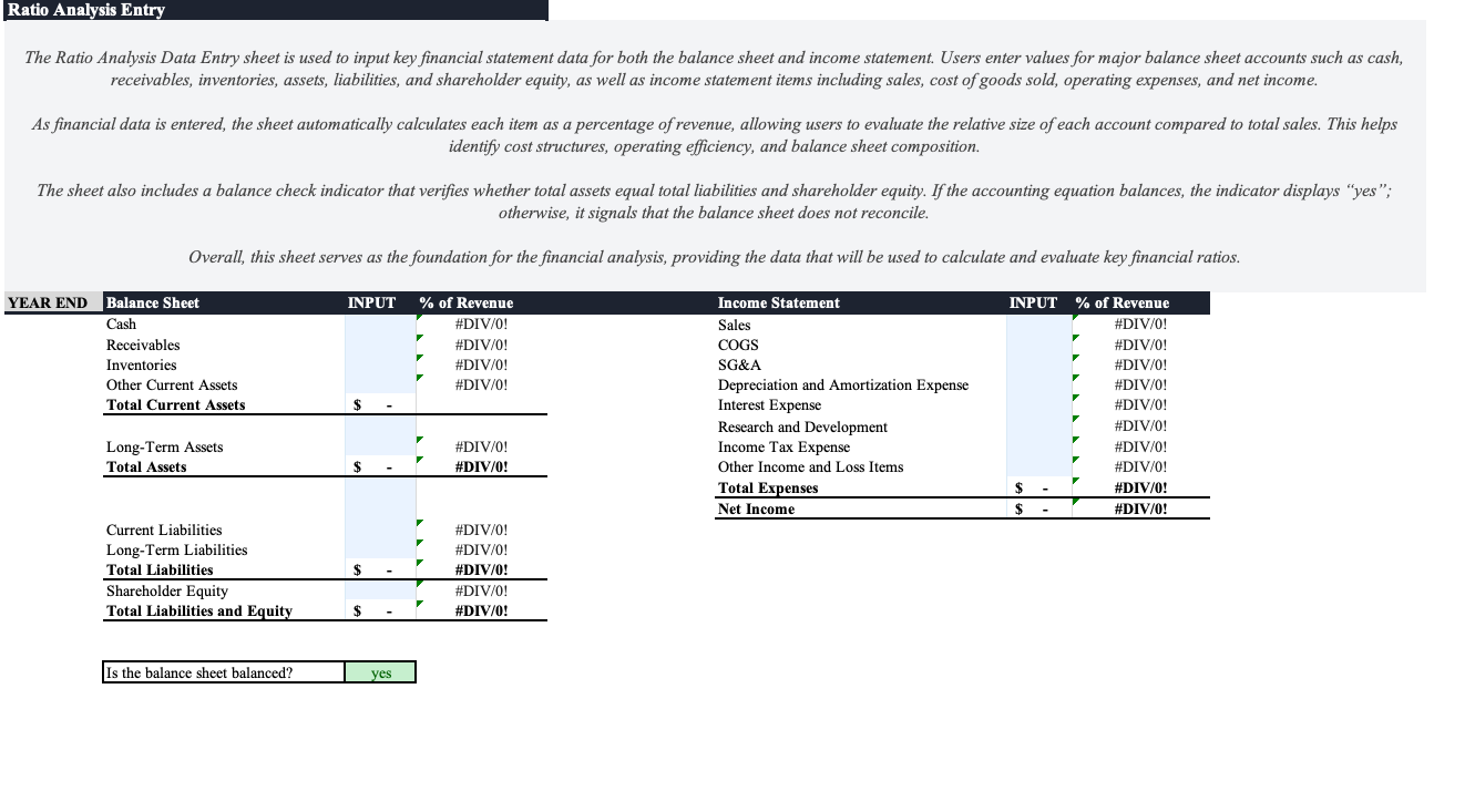 Financial Ratio Analysis Preview